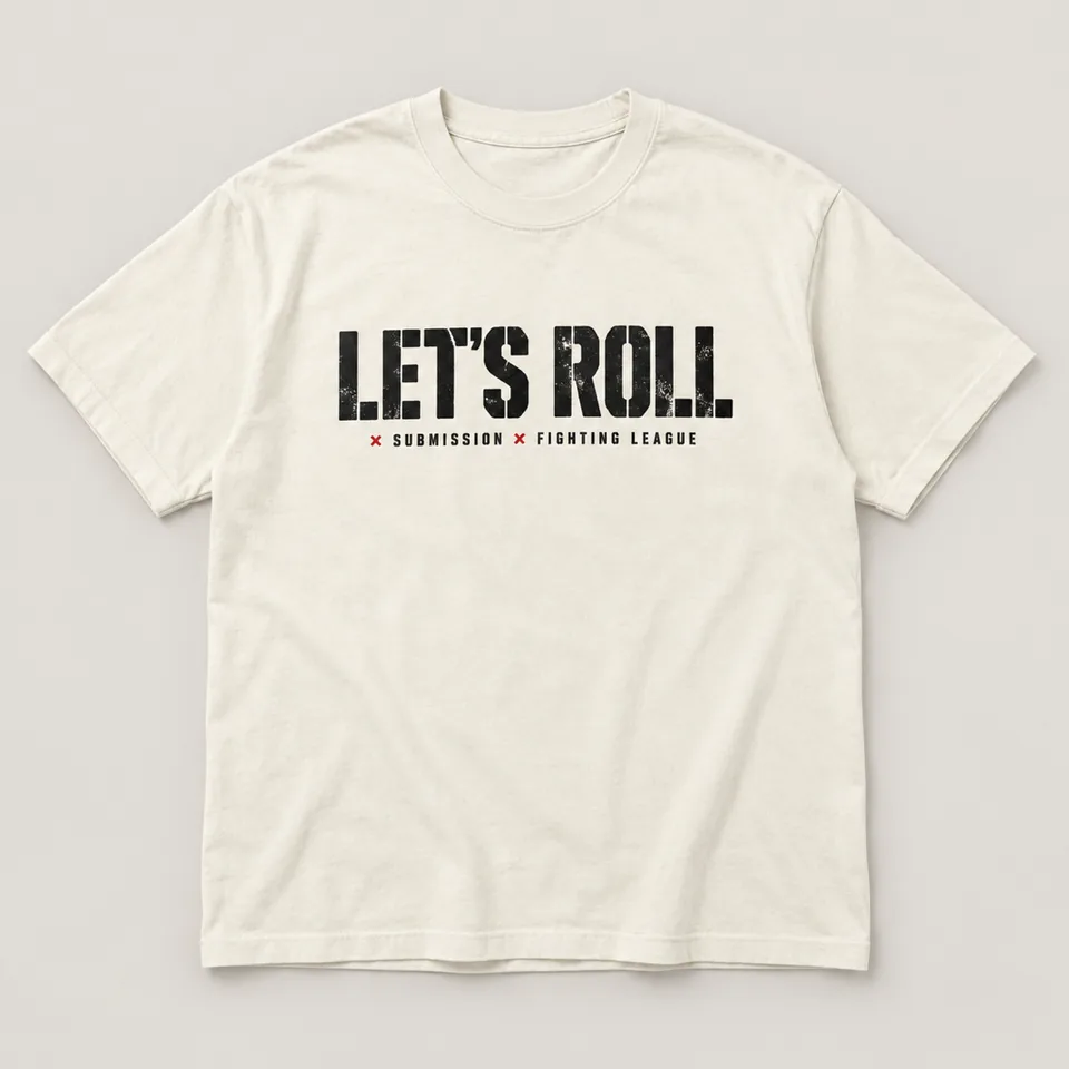 T-Shirt Fighting League in Creme (Beispielbild)